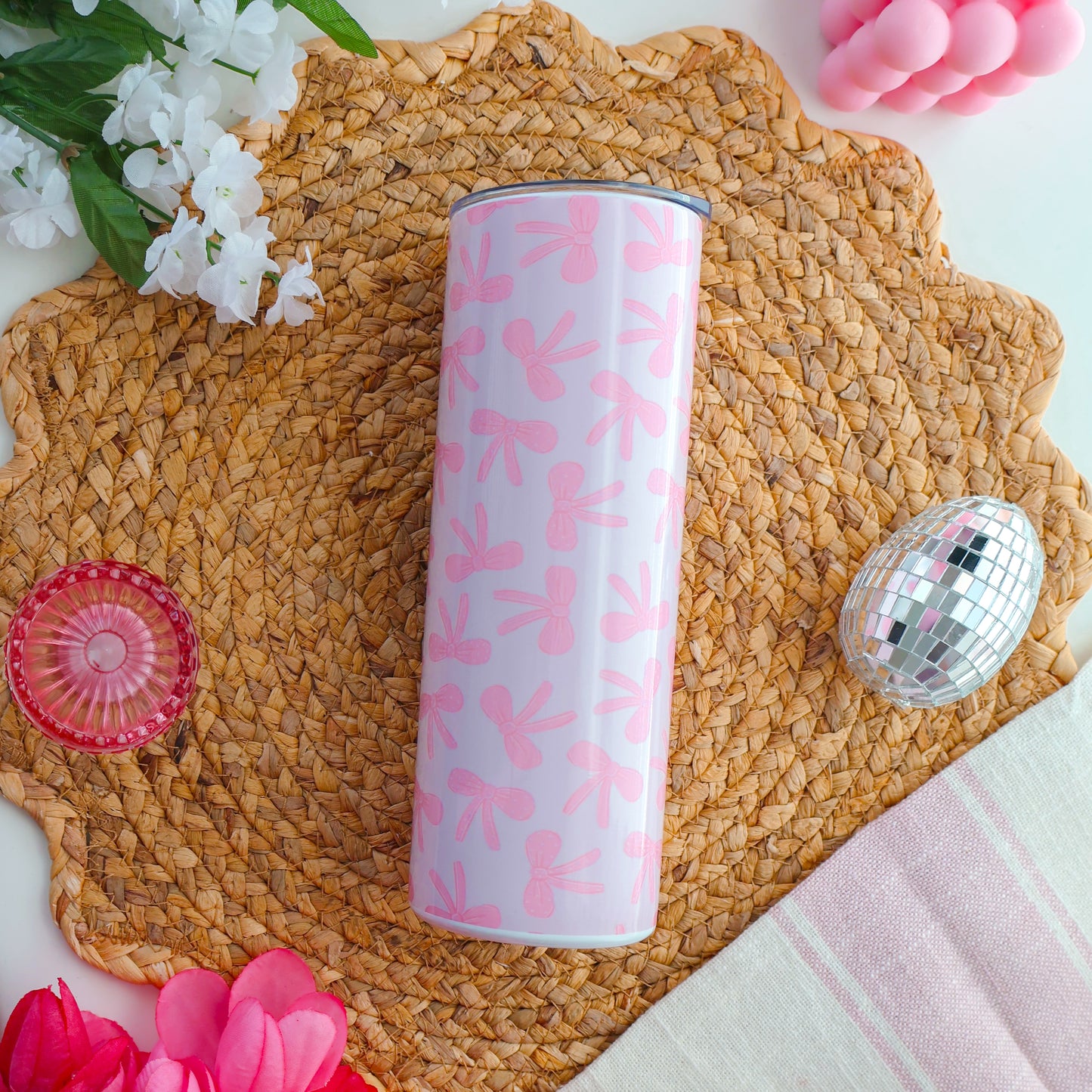 Coquette Bows Tumbler
