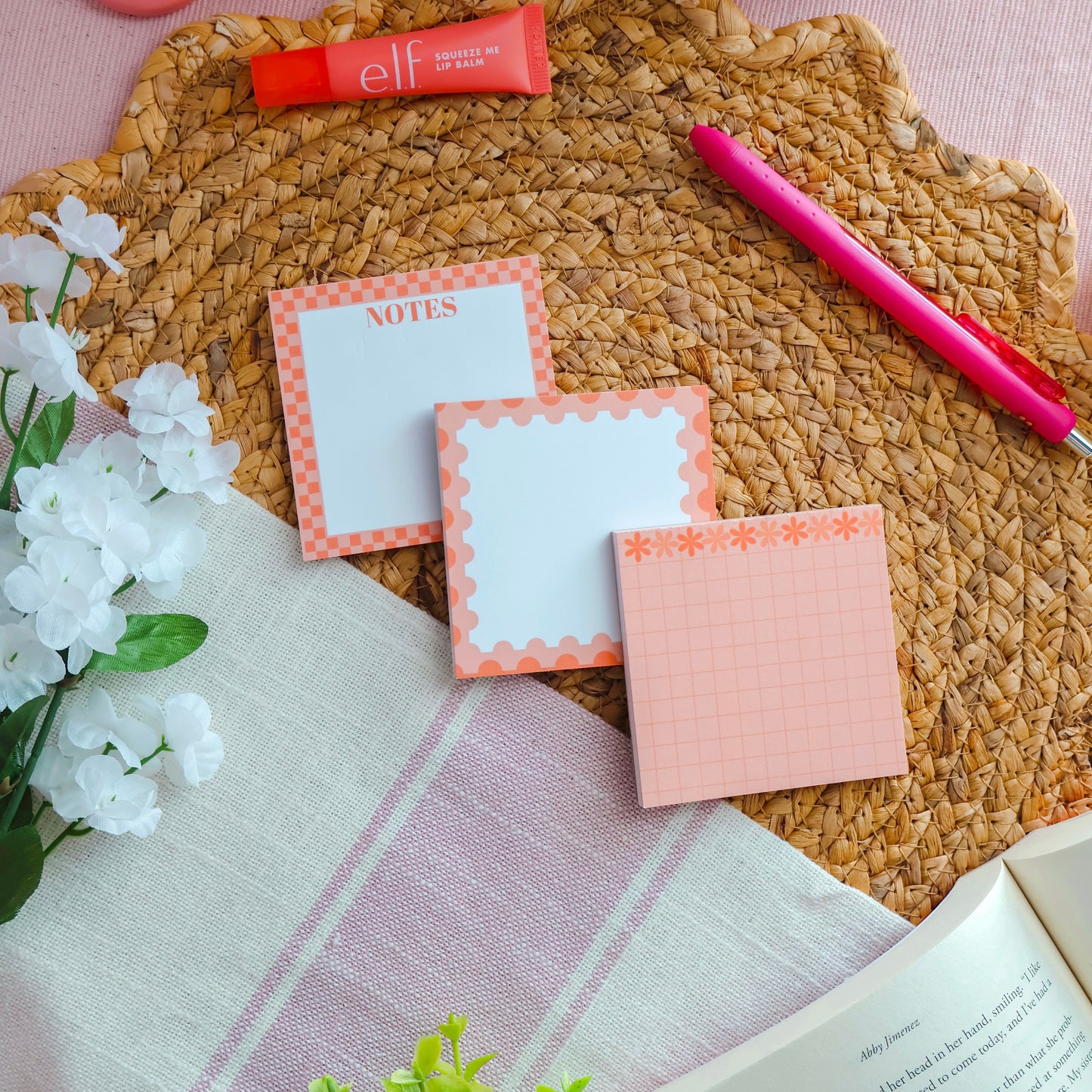 Orange Trio Note Pads