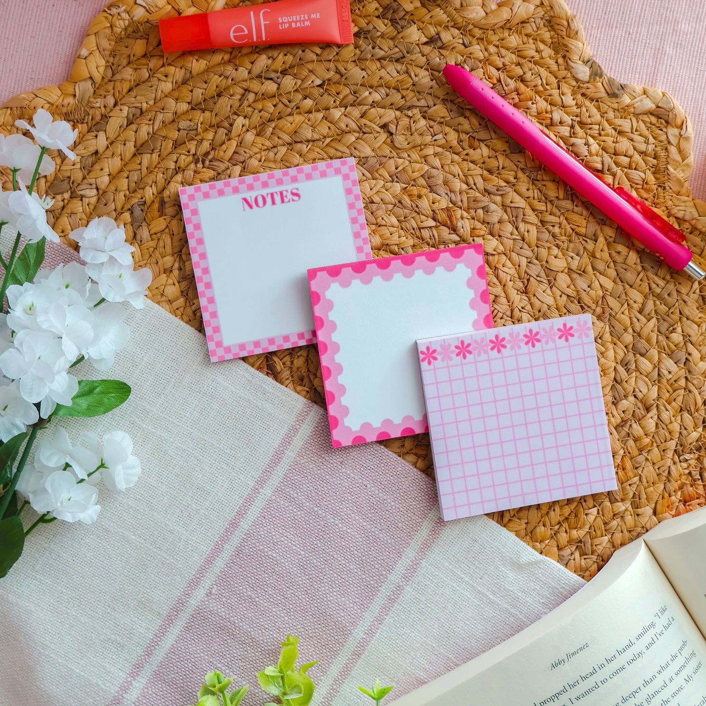 Pink Trio Note Pads