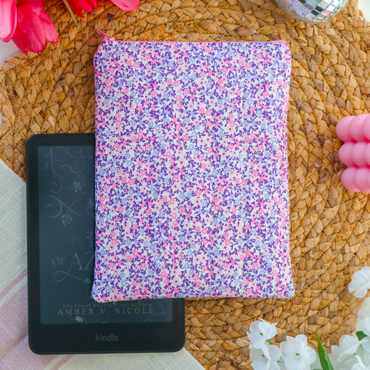 Purple Garden Kindle Sleeve