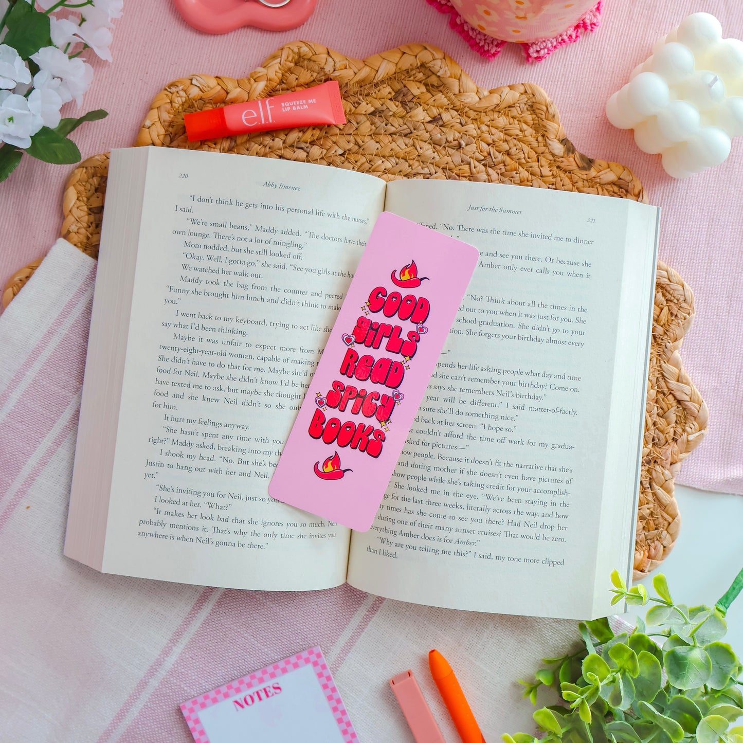 Good Girls Read Spicy Books Bookmark