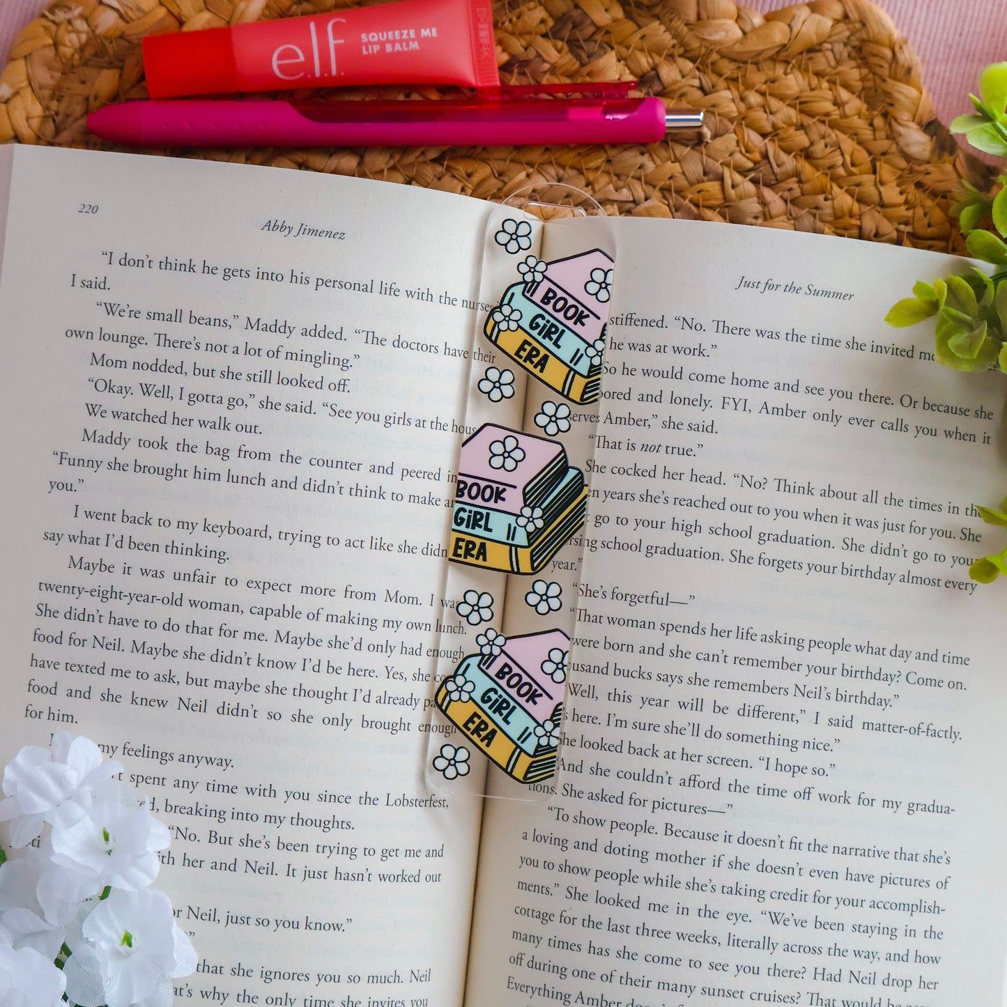 Book Girl Era Acrylic Bookmark